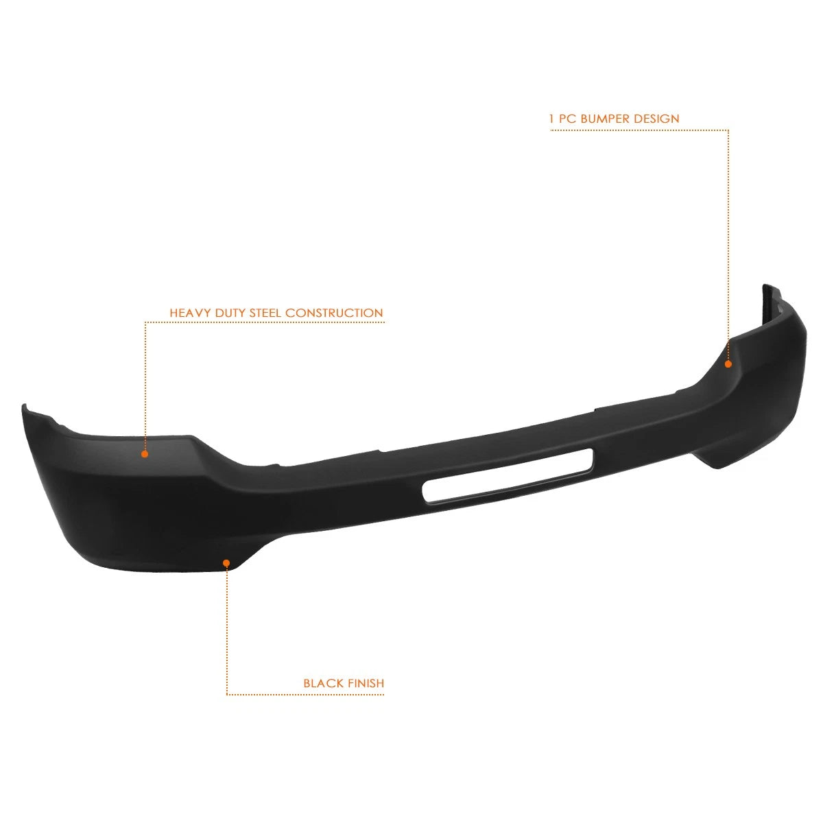 Front Bumper Face Bar for Chevy Silverado 1500 (2016–2019) w/o Fog Light Sensor