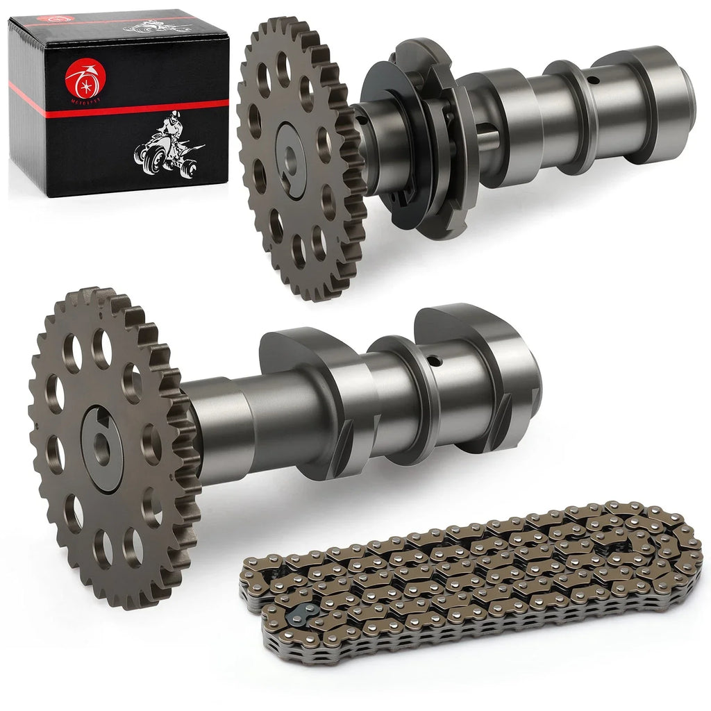 Intake Exhaust Camshaft + Cam Timing Chain for Kawasaki KFX400 (2003–2006)