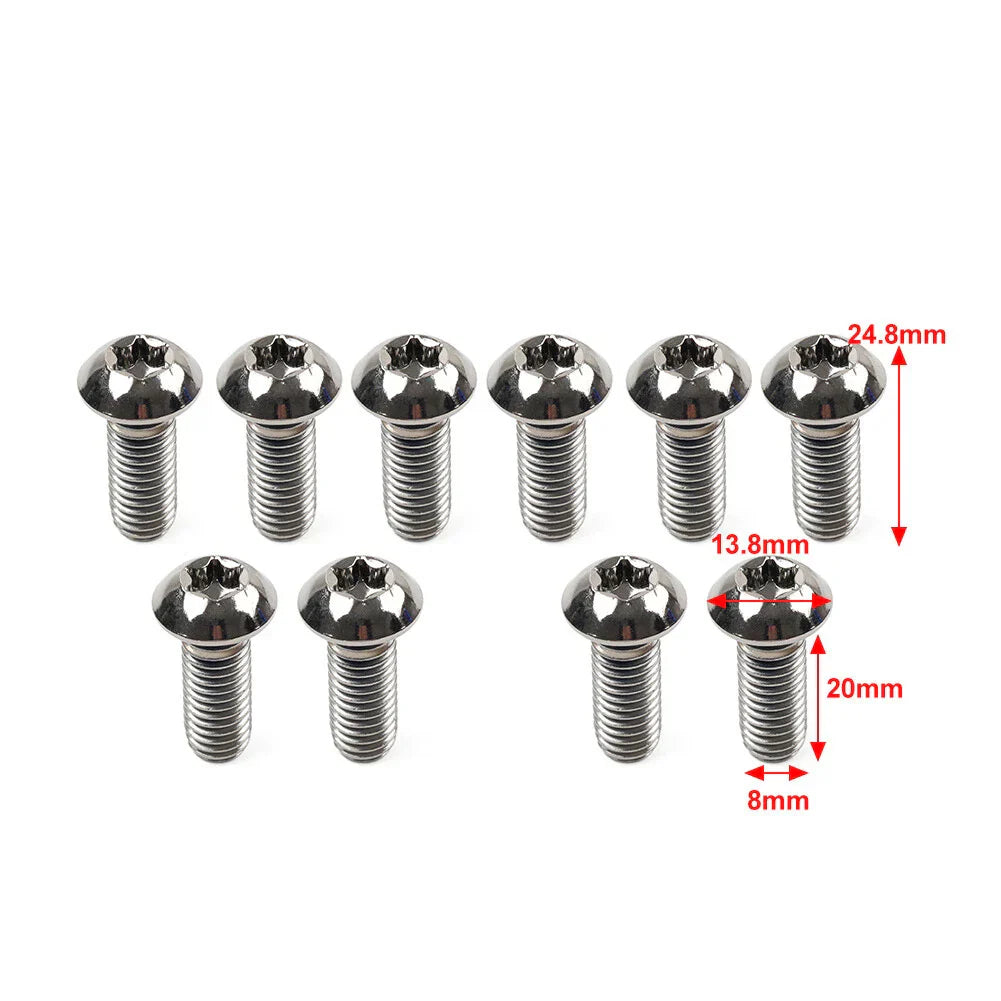 Front Brake Disc Rotor Screw Bolt for Ducati Multistrada 1200 1199 V4 (2010-2023)
