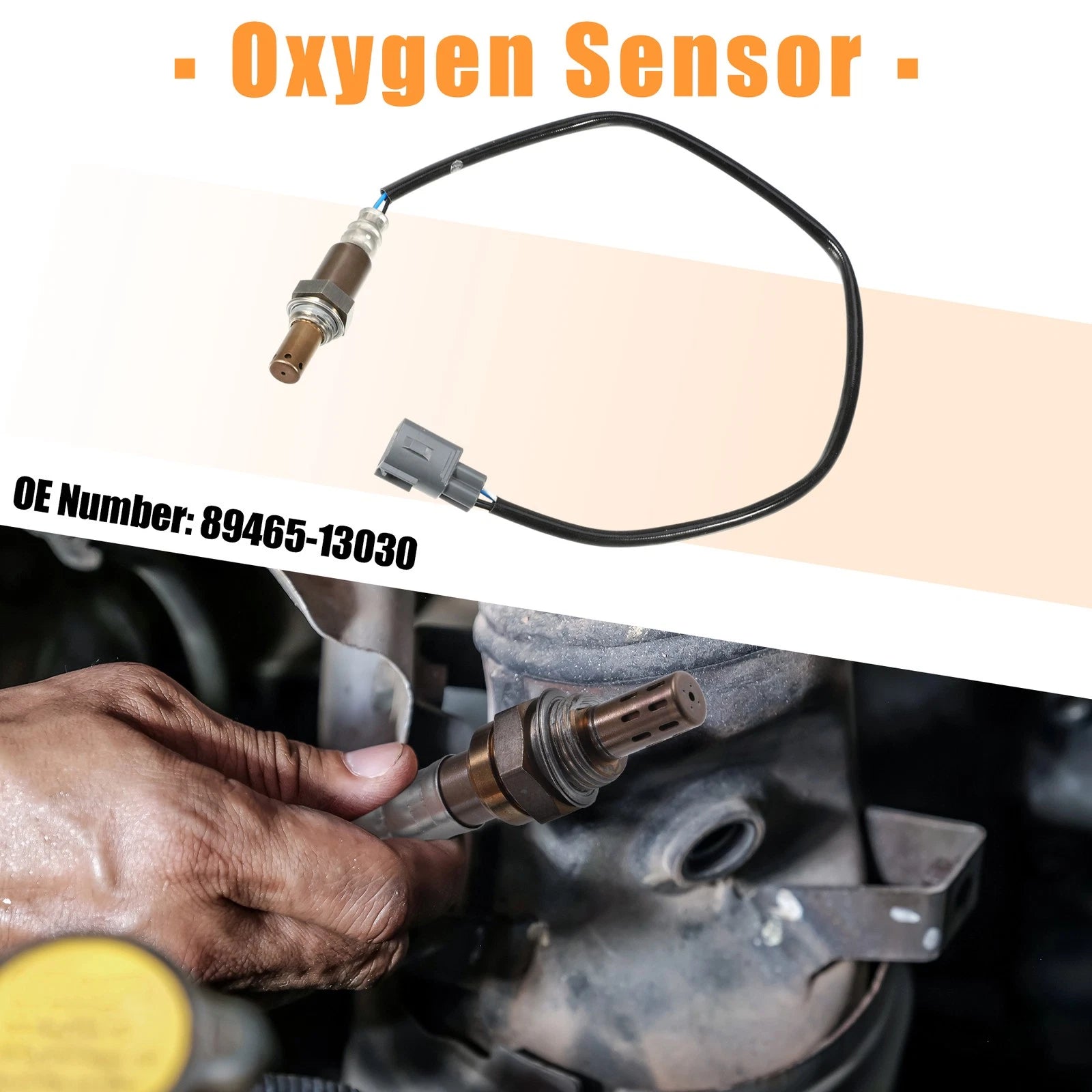Upstream Oxygen Sensor for Pontiac Vibe (2003–2004) Toyota No. 89465-13030
