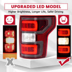 LED Tail Lights for Ford F-150 (2018-2020)
