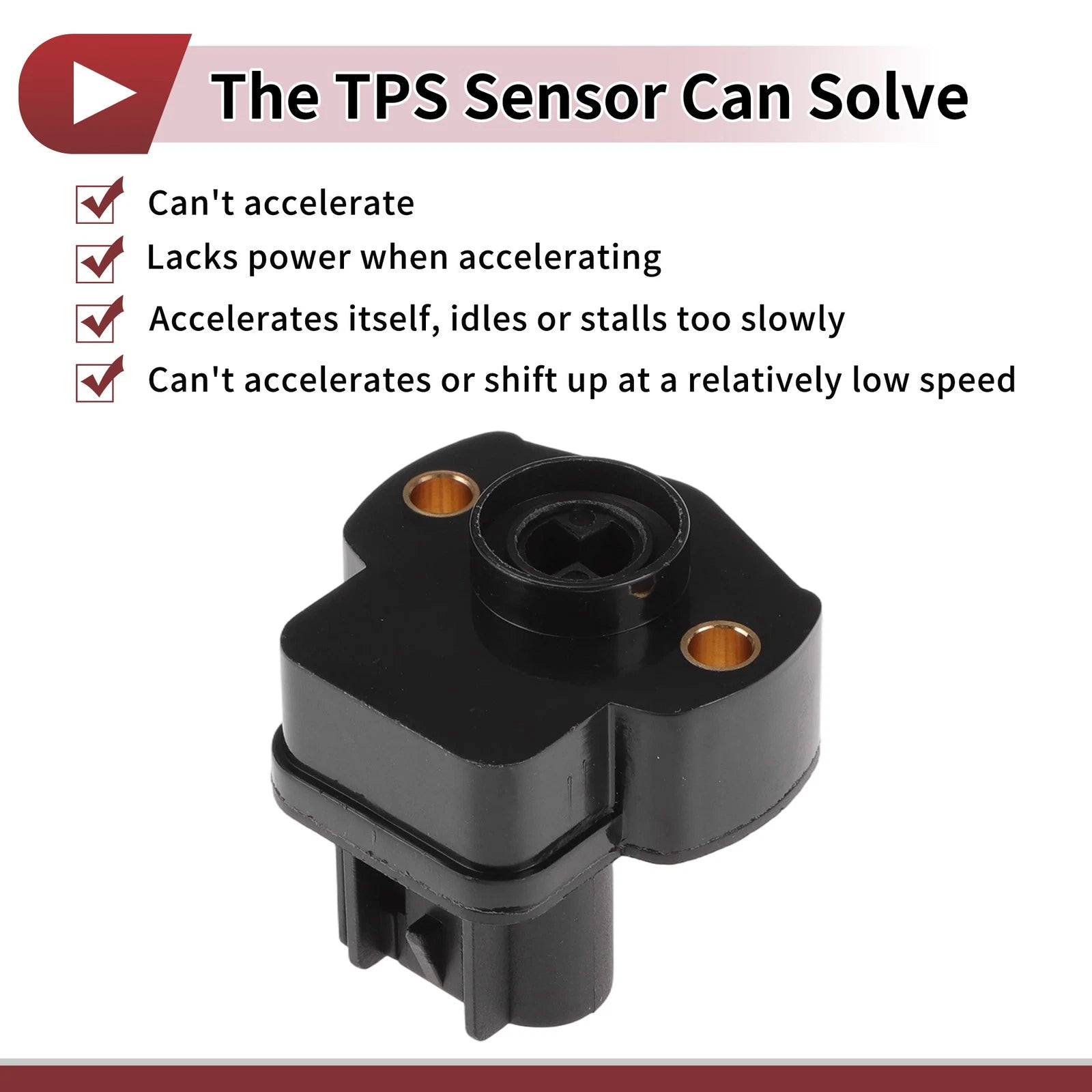 Throttle Position Sensor for Dodge Dakota (2002–2006) No.4874371AD