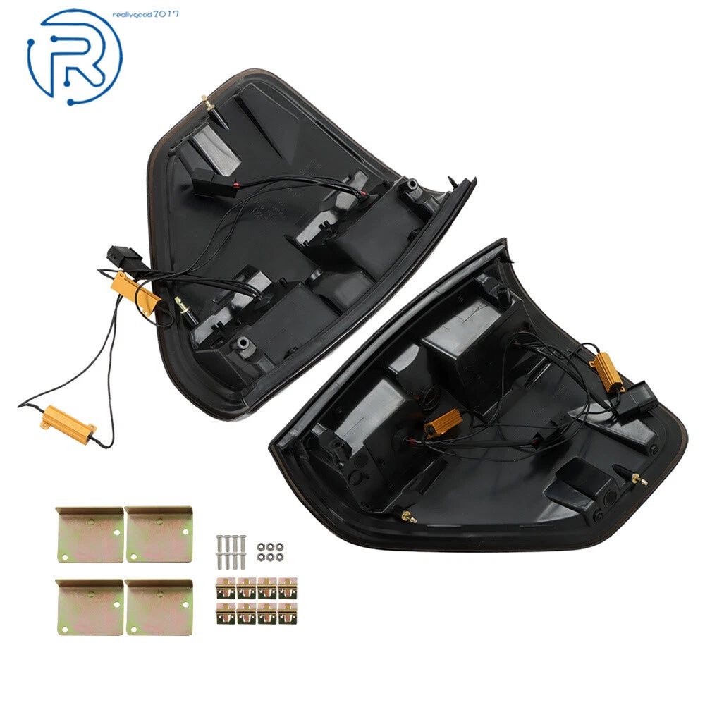 Set of 2 LED Smoke Tail Lights for Ford F150 (2009-2014)