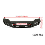 Front/Rear Bumper with LED Lights for Dodge Ram 1500 (2013-2022)
