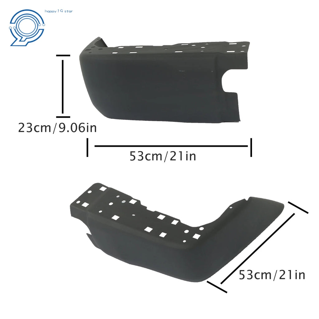 Complete Black Steel Rear Step Bumper for Toyota Tundra (2014–2021)