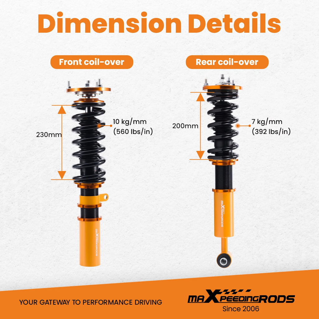 Coilovers for BMW 5 Series E60 Sedan (2004-2010)