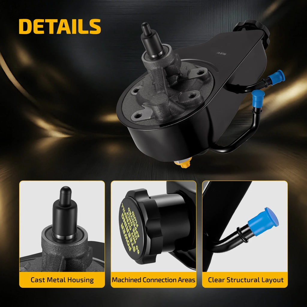 Power Steering Pump with Reservoir for Chevrolet C2500 Suburban (1996)