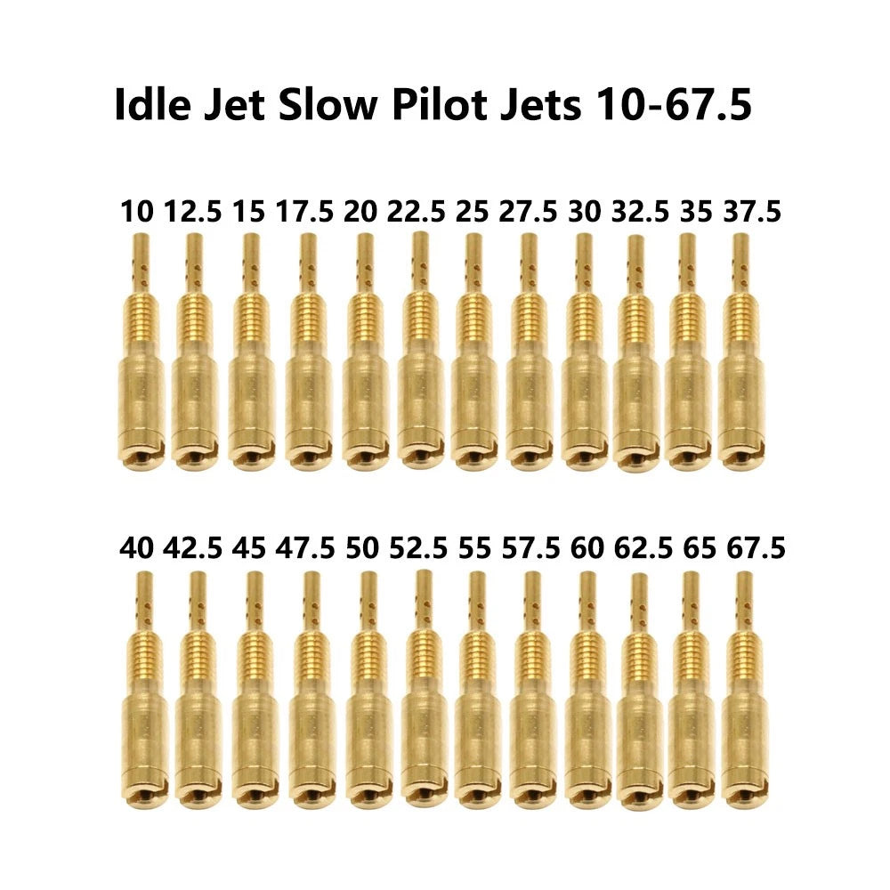 24pcs Idle Jet Slow Pilot Jet for Mikuni TM VM28/486 HSR42/45/48