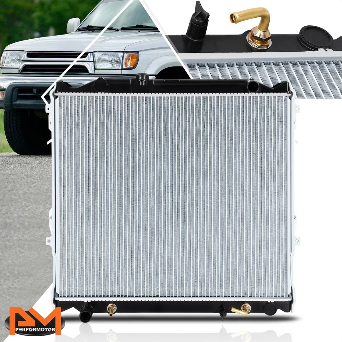OE Style Aluminum Core Radiator for Toyota 4Runner (1996–2002) DPI-1998