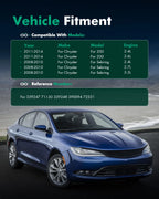 Front and Rear Shocks Struts for Chrysler Sebring 200 (2008–2010) & Chrysler 200 (2011–2014)