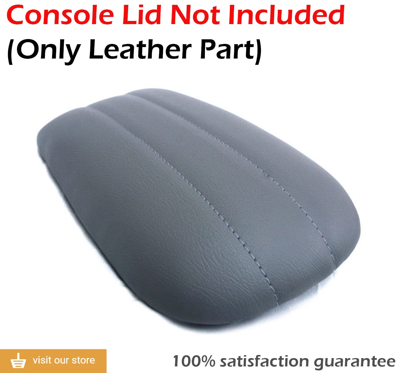 Center Console Vinyl Cover for Ford Expedition Navigator (1997–2002) Dark Gray