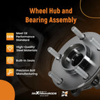 Front Wheel Hub Assembly Set for Mazda 3 Sport CX-3 (2014–2020) 513354