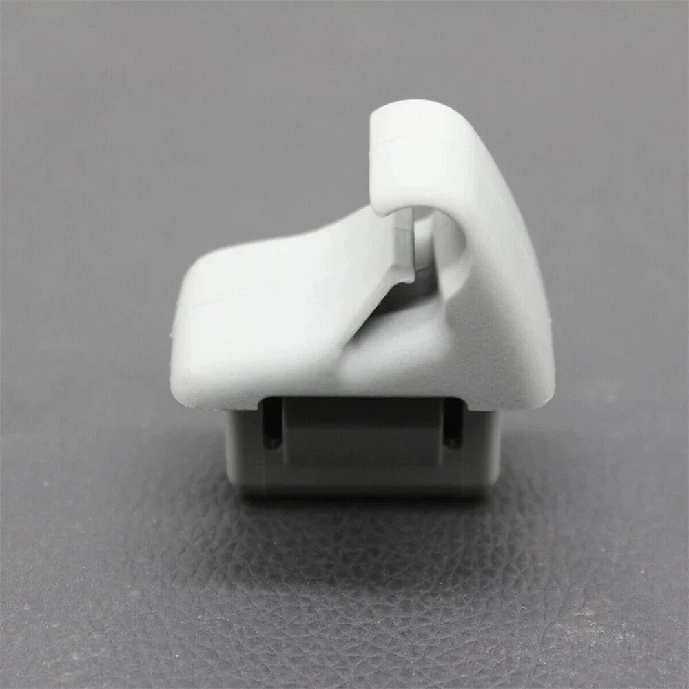 Car Sun Visor Holder Clips Grey for Mitsubishi Lancer, Outlander, ASX, Evolution
