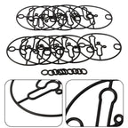 Carburetor Gasket Set Pack of 10 for Various Engine Models