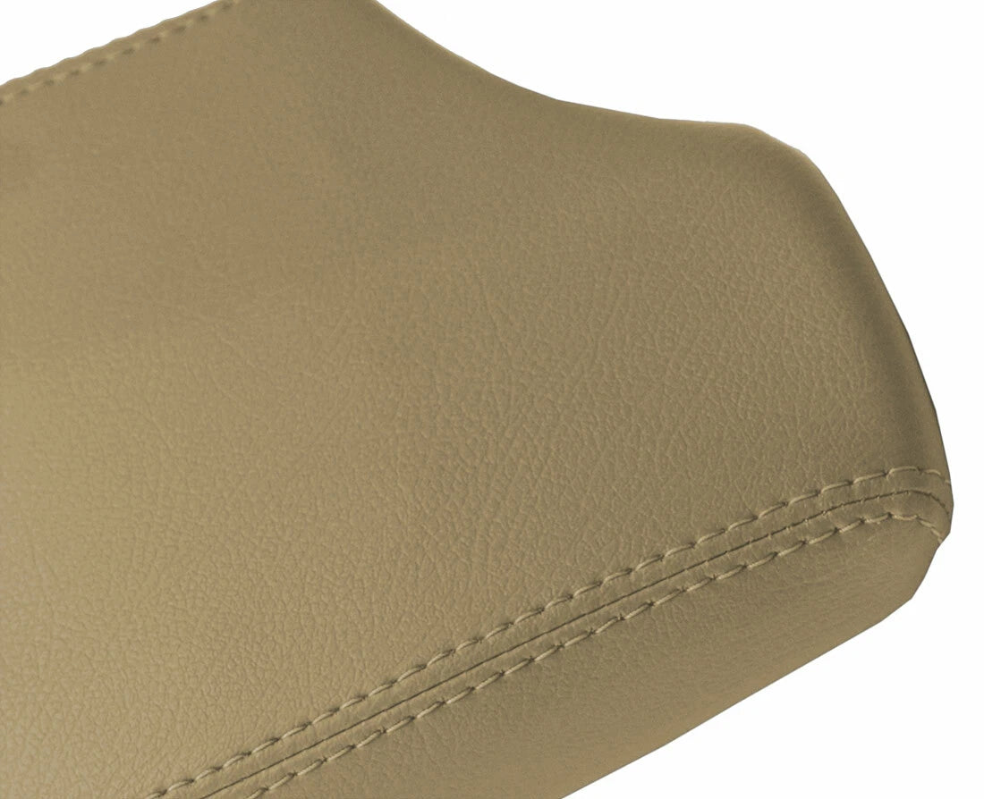 Leather Console Lid Pull Over Cover for BMW E81 E82 E87 (2004–2013) Beige