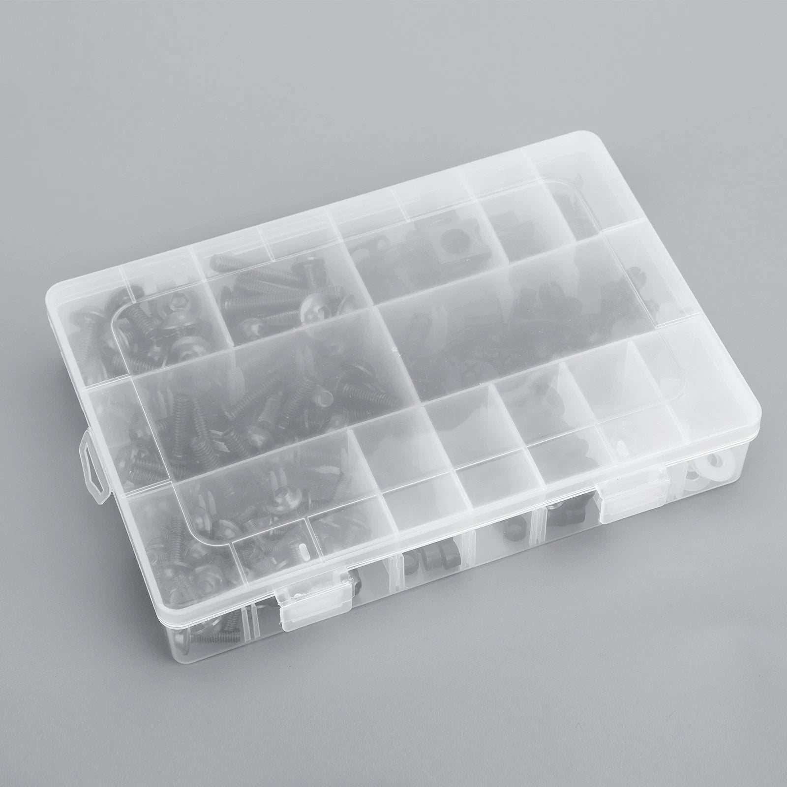 223PCS Fastener Clip Screw Bolt Kit for Motor Sportbike Windscreen Fairing