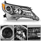 Halogen Headlight Chrome Housing for Toyota RAV4 (2013-2015)