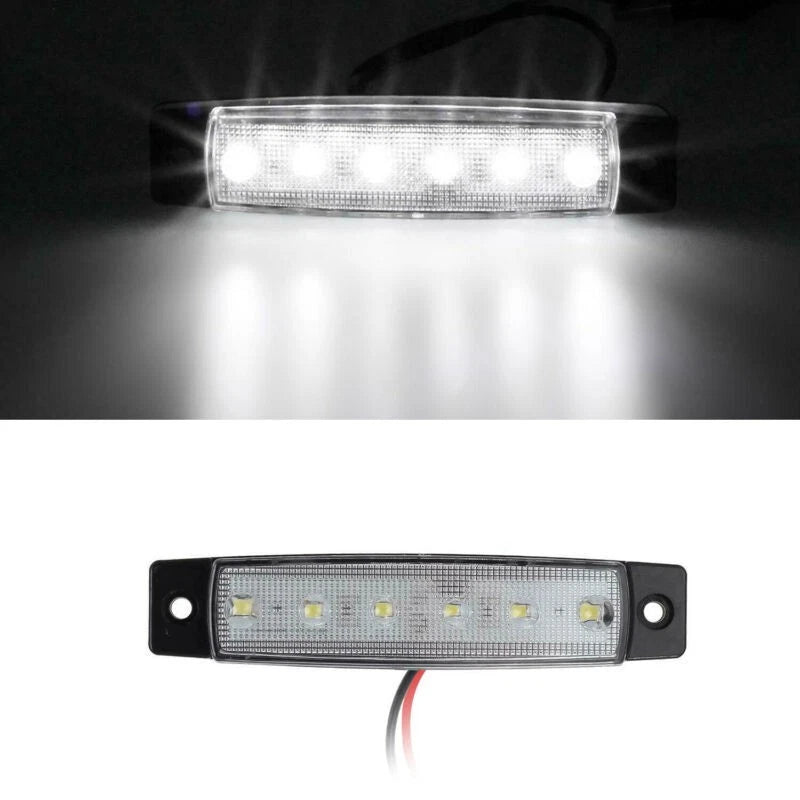 6-LED Rock Light for Jeep Truck ATV UTV (2010–2023) - White Semaphore