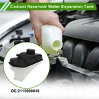 Coolant Expansion Overflow Tank w/ Cap No. 2115000049 for Mercedes-Benz E320 E350 (1996–2009)
