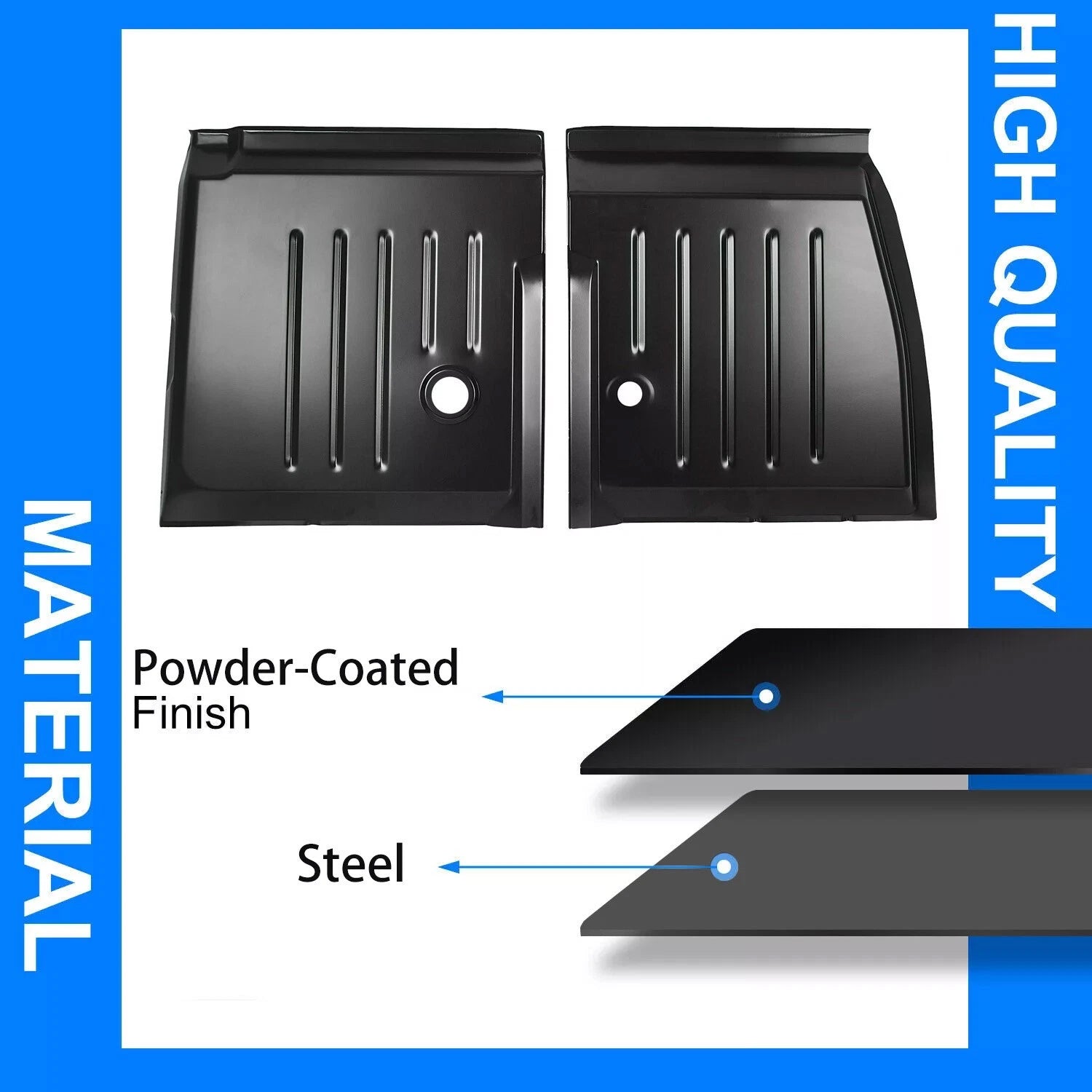 Pair Front Floor Pan for Chevy Silverado GMC Sierra (1999–2007)