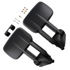 Front Manual Side Mirror Pair for Chevy C1500 C2500 (1988–2001) GM1320123