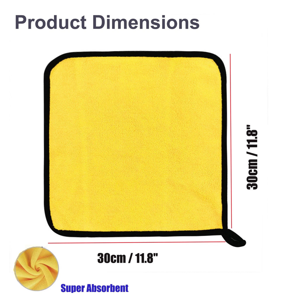Microfiber Car Wash & Drying Towel for Auto Detailing (Universal)