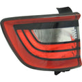 Replacement Driver Side Outer Tail Light Assembly For 2014-2022 Dodge Durango