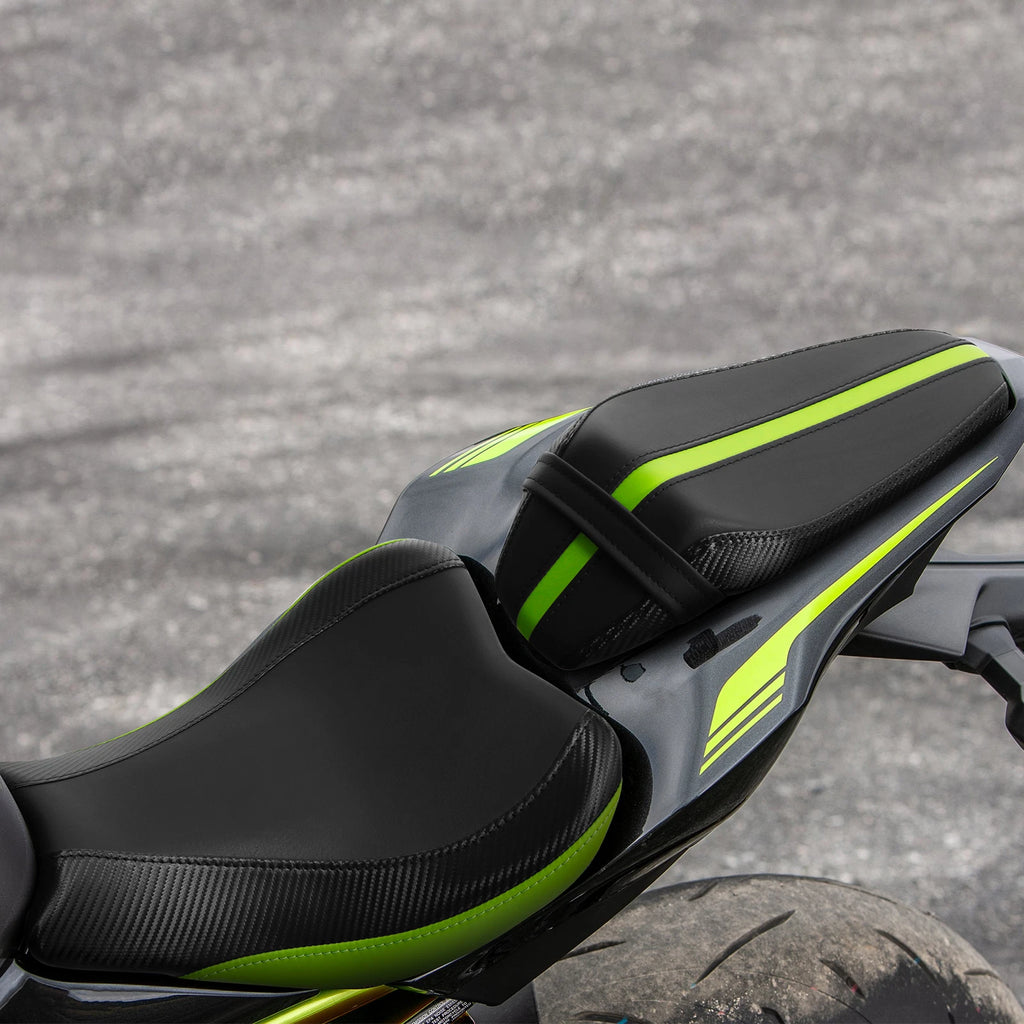 Pillion Seat for Kawasaki Z900 (2017–2023) Black/Green