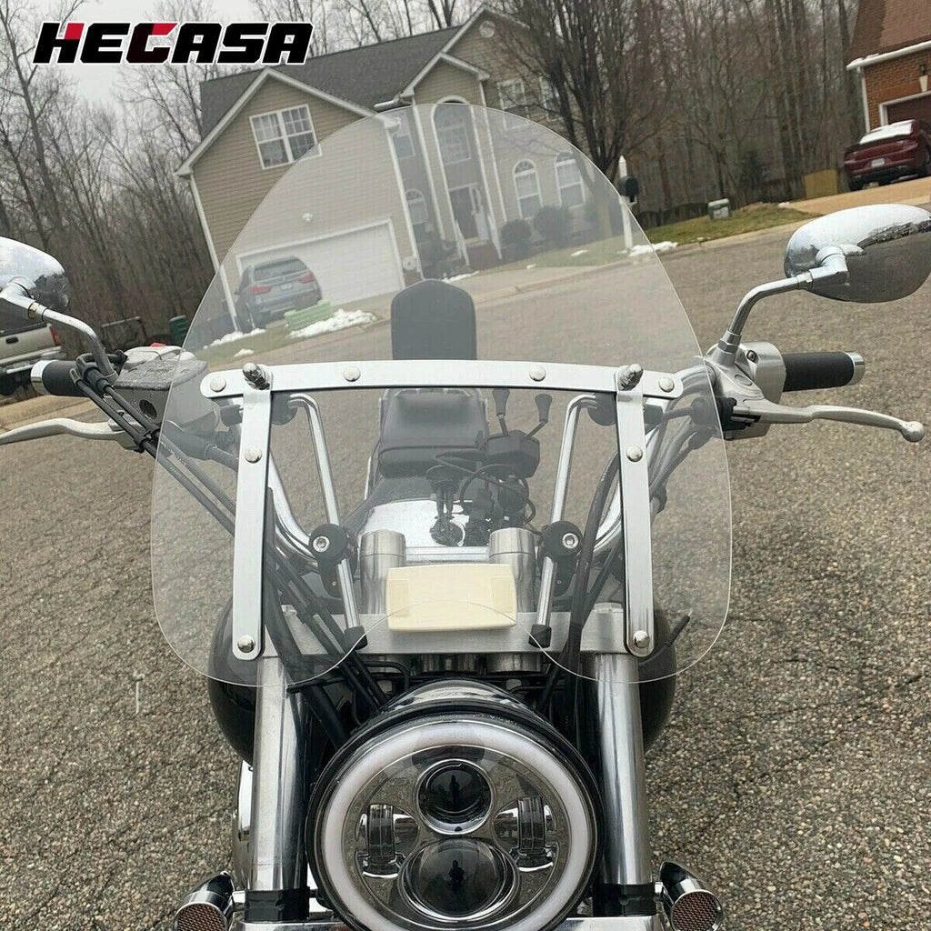 Clear Windshield for Yamaha V Star 950 650 (2009–2017)