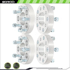 4X Wheel Spacers 5x4.5 to 5x5 1.25" for Ford Ranger Jeep Grand Cherokee (1993–2023)