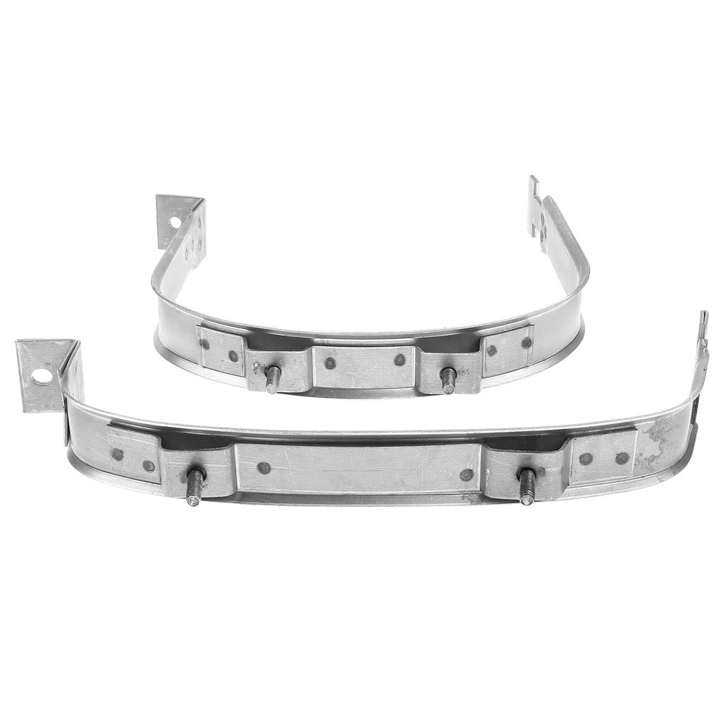2X Fuel Tank Strap with Skid Plate for Ford F-150 (2004–2008)