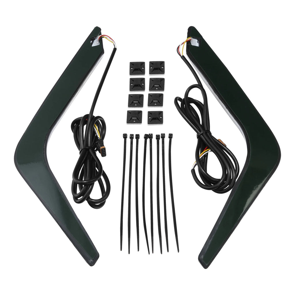 Rear Saddlebag Turn Brake Light Accents for Honda Goldwing GL1800 (2018–2023)