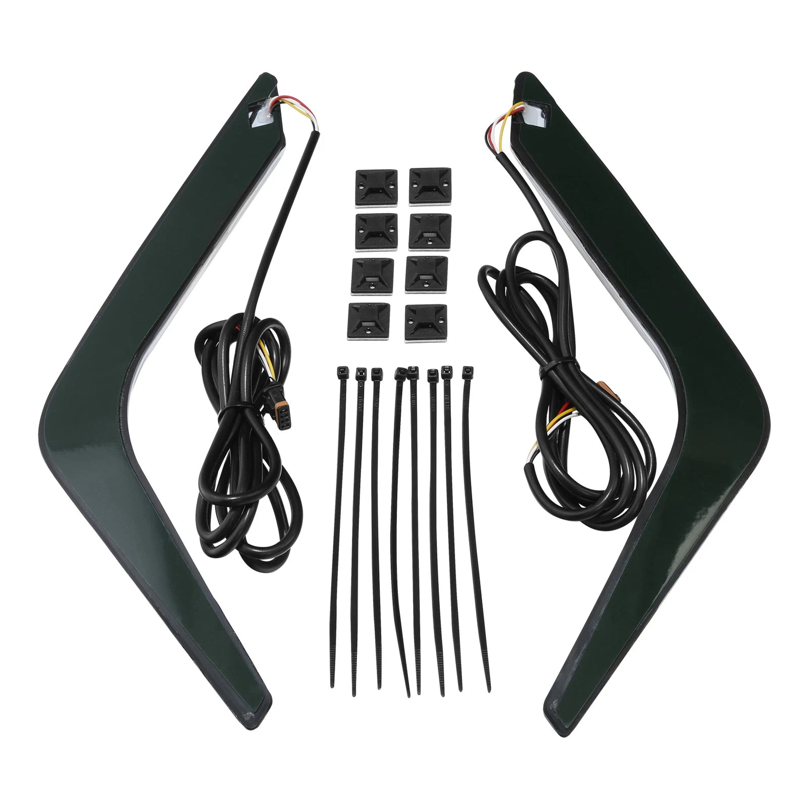 Rear Saddlebag Turn Brake Light Accents for Honda Goldwing GL1800 (2018–2023)