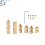 12PCS Brass Wheel Spoke Balance Weights for Motorcycle (Universal)