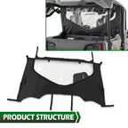 Waterproof Soft Rear Panel for Honda Pioneer 1000/1000-5 (2016–2023)
