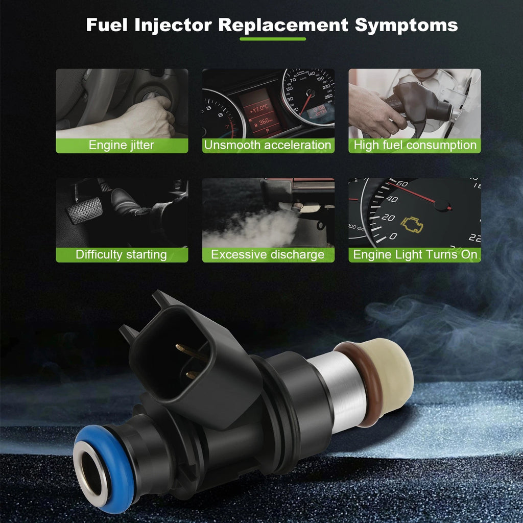 8pcs Fuel Injectors for Chevy Silverado 1500 GMC Sierra 1500 (2007–2009)