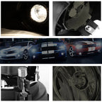 Fog Lights for Nissan Frontier (2005–2015) OE Style Chrome Smoke Lens Pair