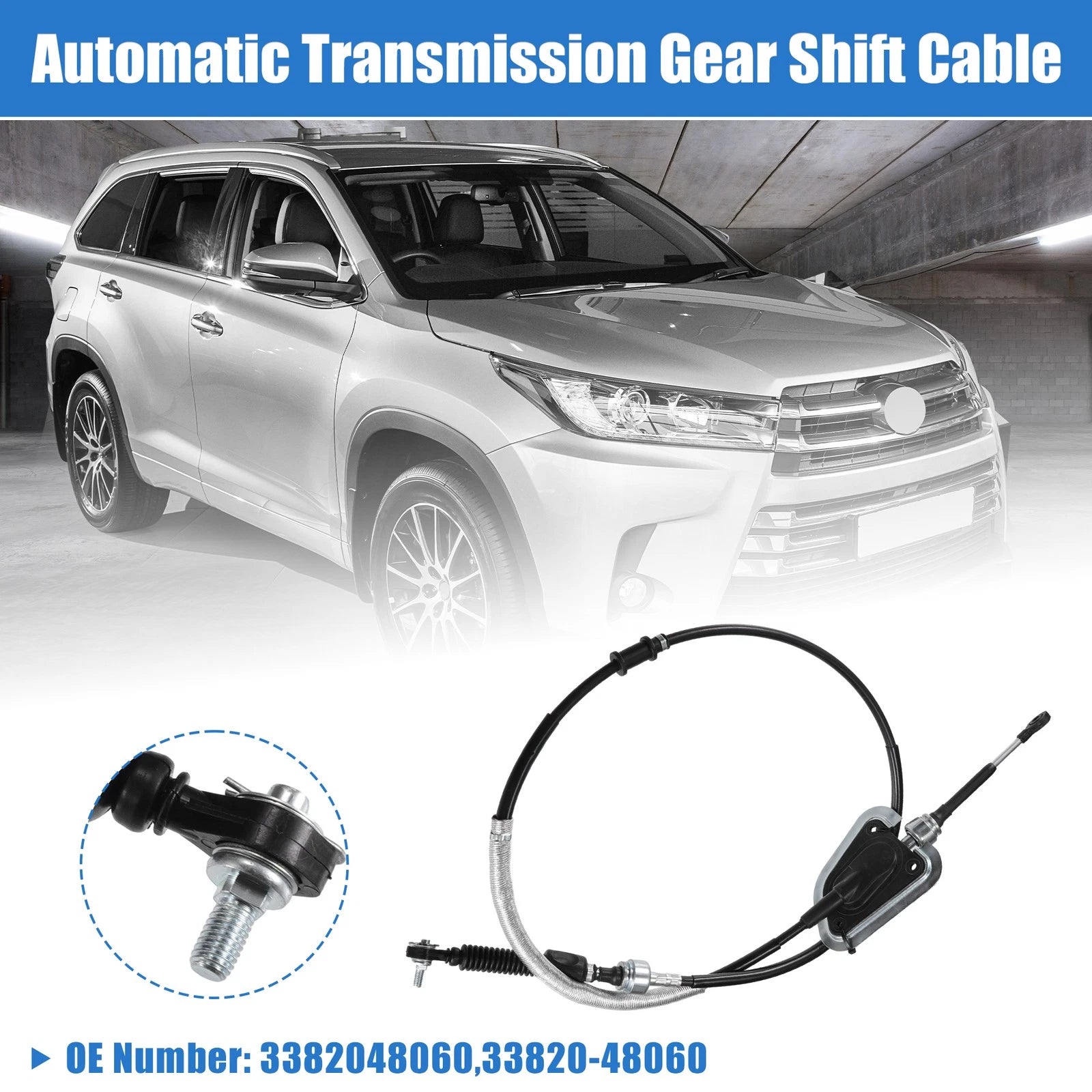 Automatic Transmission Gear Shift Cable No. 3382048060 for Lexus RX300 (2001–2003)