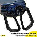 2X Bumper Grille Bezel for Honda CR-V (2023–2025) Left Front Outer Lower