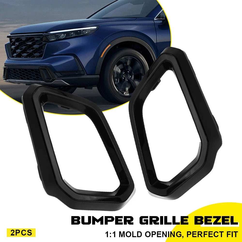 2X Bumper Grille Bezel for Honda CR-V (2023–2025) Left Front Outer Lower