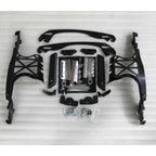 Saddlebag Hardware Kit for Harley FLHR (2014–Present) - Matte Black Latch Hinge