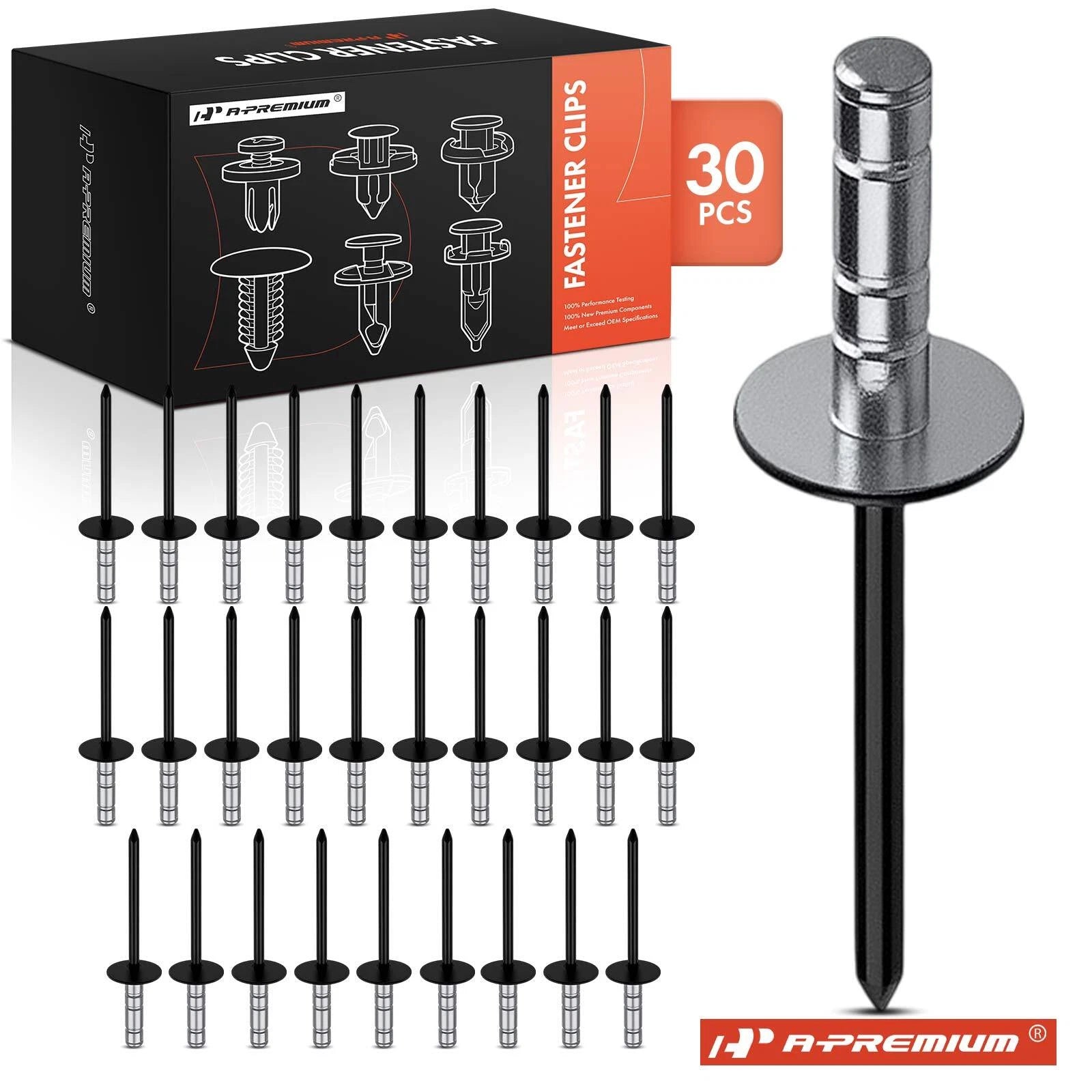 Specialty Rivets for Toyota Tacoma (2005-2016) (30 Pack)