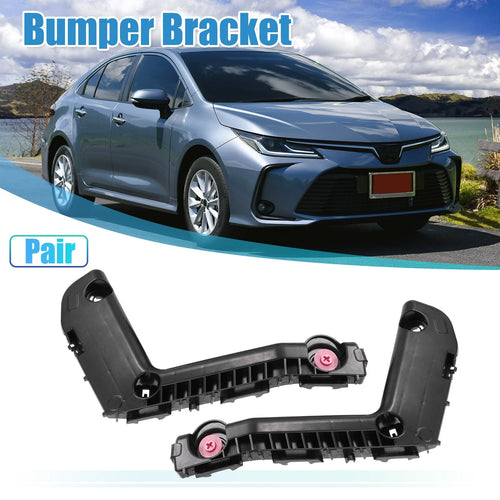 1 Pair Front Bumper Mounting Support Bracket 5211502350 5211602330 for Toyota 