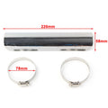 Exhaust Muffler Pipe Heat Shield Cover for Harley Motorcycle (Chrome)