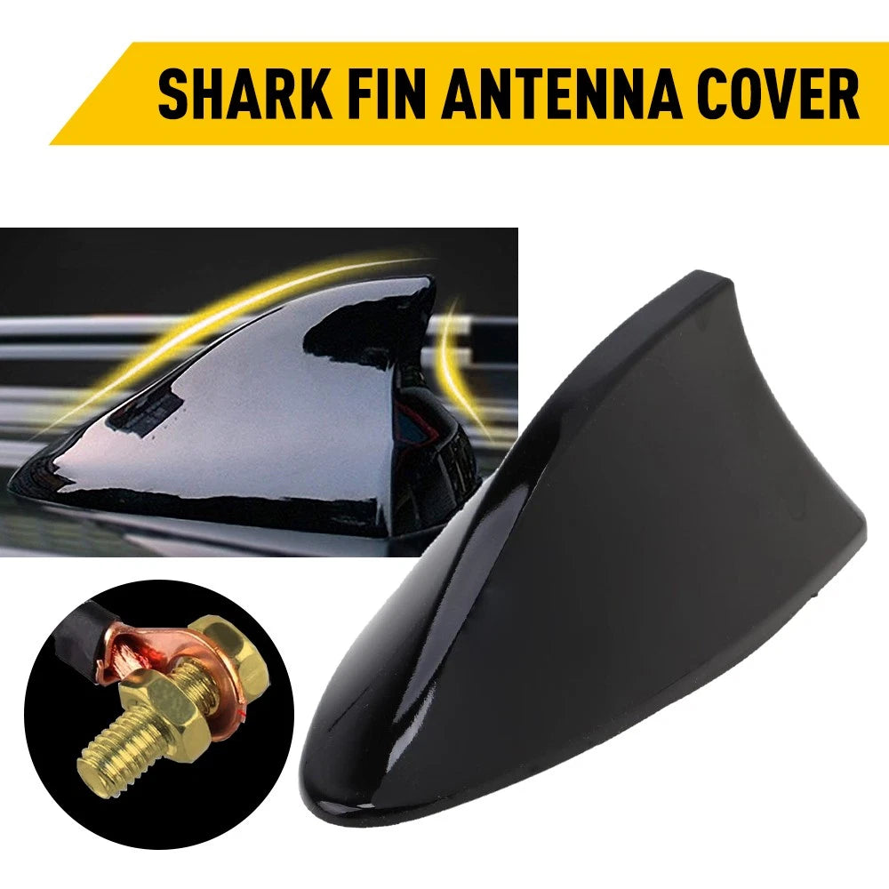 Shark Fin Antenna Cover for Hyundai Sonata (2014–2019) Ebony Black Code EB