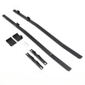 Full Length Black Subframe Connectors for Ford Mustang (1979–2004) #555-5245