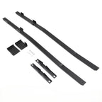 Full Length Black Subframe Connectors for Ford Mustang (1979–2004) #555-5245