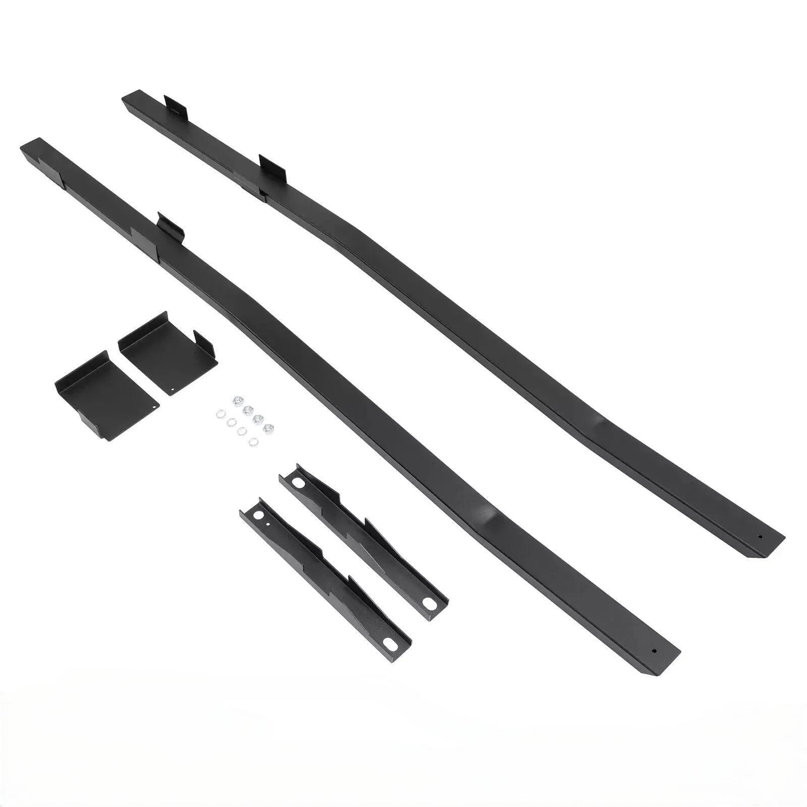 Full Length Black Subframe Connectors for Ford Mustang (1979–2004) #555-5245