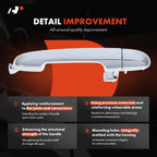 Front Passenger Exterior Door Handle for Kia Soul (2011–2013)