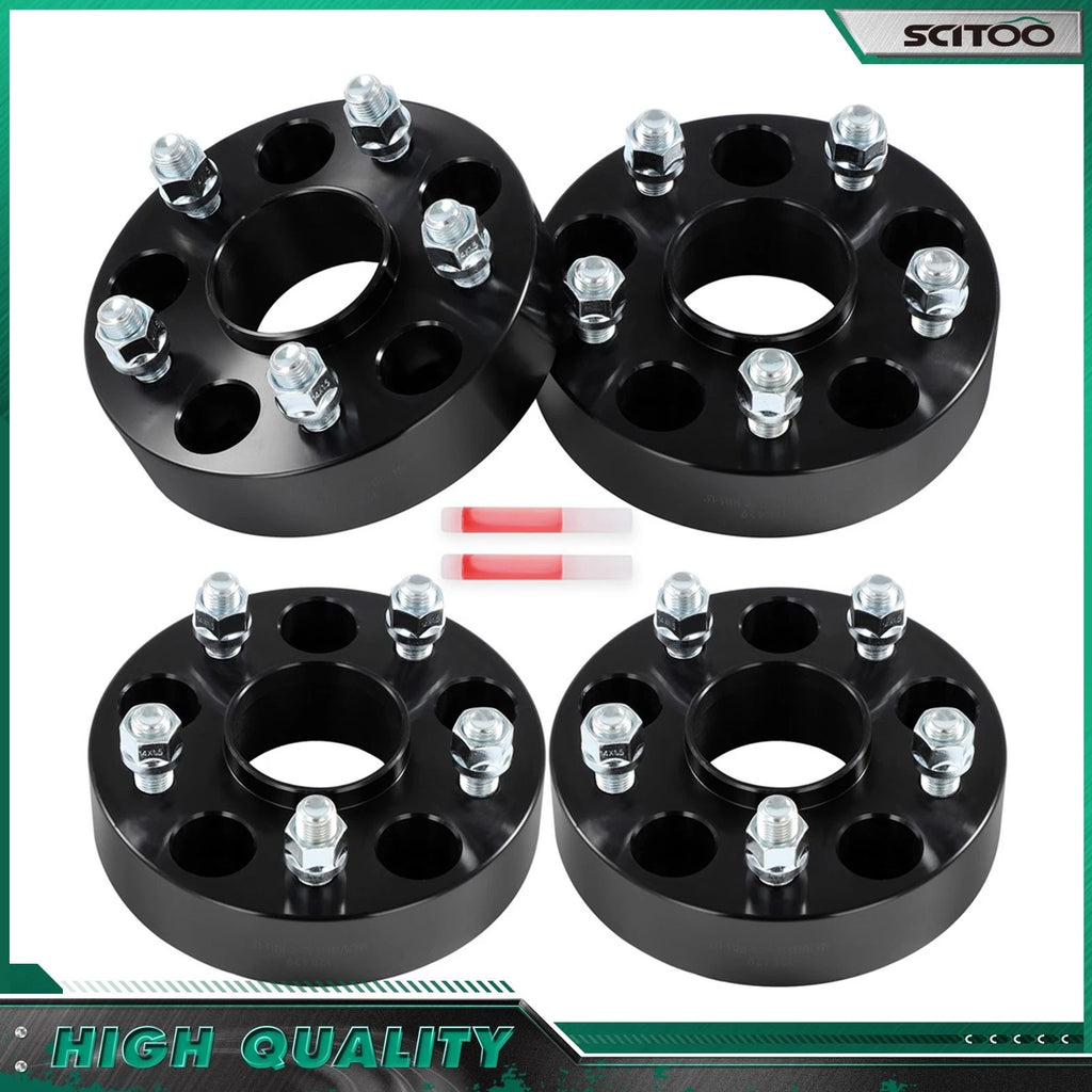 Set of 4 Wheel Spacers 1.5" 5x4.75 5x120.65mm 14x1.5 for Cadillac CTS (2008–2019)